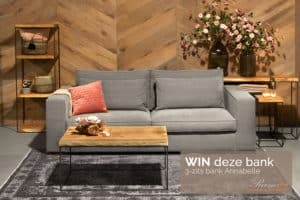 3-zits bank Annabelle WIN ACTIE