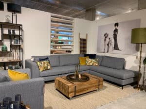 Hoekbank Fabienne en fauteuil outlet1