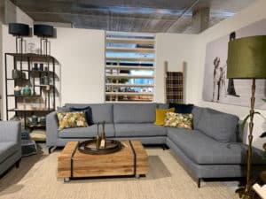 Hoekbank Fabienne en fauteuil outlet3
