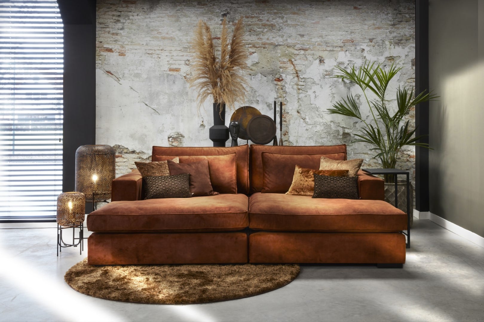 Loungebank Annabelle Double Lazy (zonder in between)