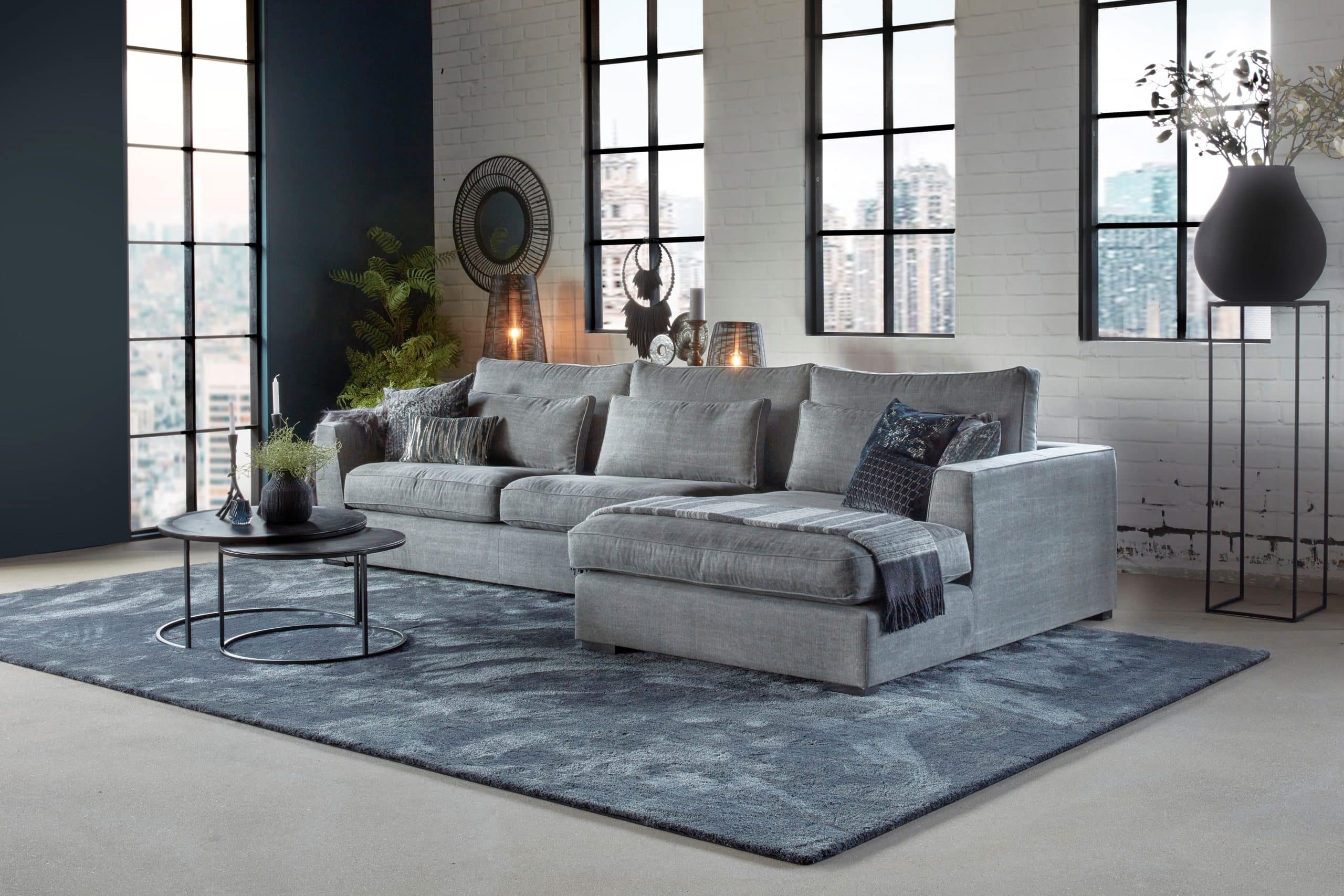 Hoekbank Jolie (longchair rechts)