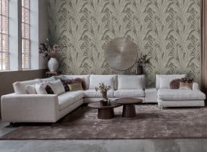 Leefhoek Claire uitgevoerd in een lichte stof. Naturel tinten als styling.