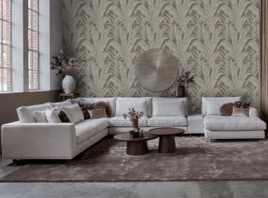 Leefhoek Claire uitgevoerd in een lichte stof. Naturel tinten als styling.