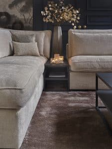 Hoekbank Annabelle Ottomane Stretch van Room108