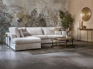 Hoekbank Annabelle Ottomane Stretch van Room108