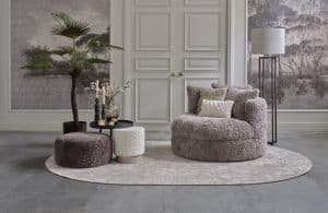 Oval Piazza rug in color 3-410 with soft woven texture, available at Room 108