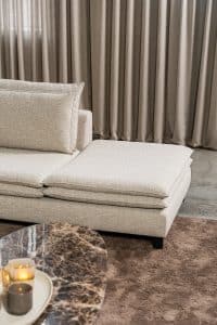 Hoekbank Nadine combineert luxe design met ultiem comfort
