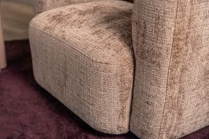 Emanuelle Twist is een draaibare fauteuil met ultiem zitcomfort.