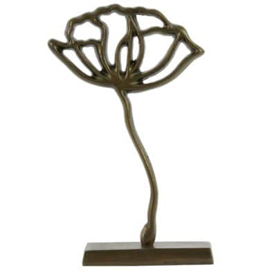 Ornament Papaveru antiek brons