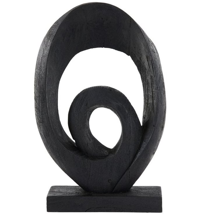 Ornament Randa Zwart