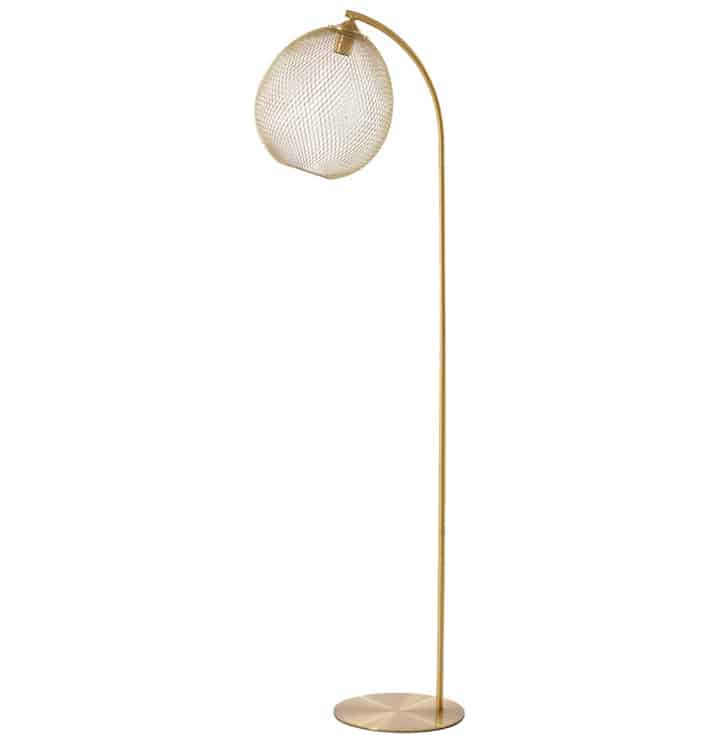Vloerlamp Moroc goud