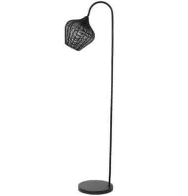 Vloerlamp Aversa zwart