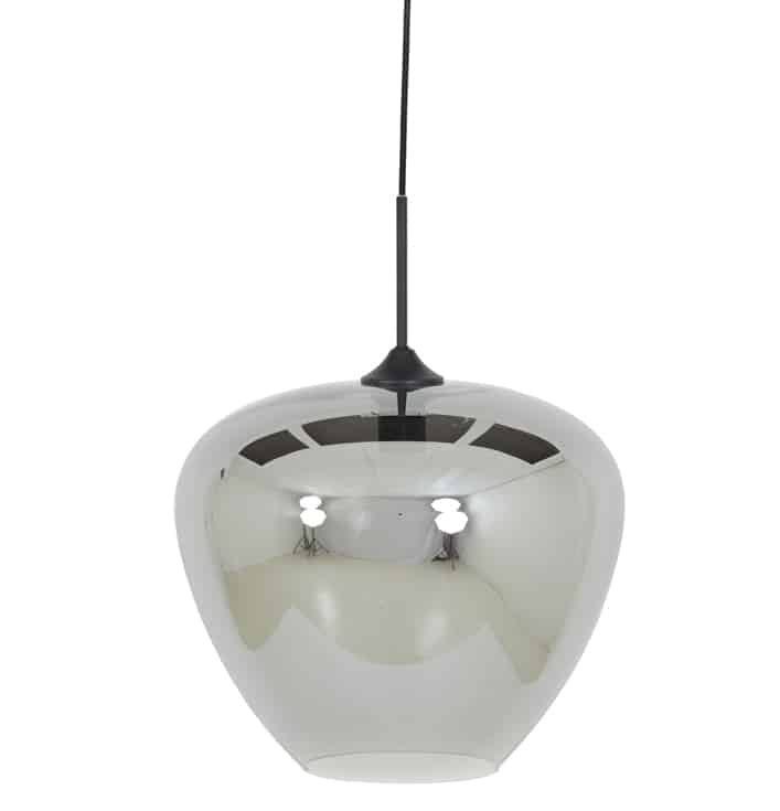 Hanglamp Messina Zwart Smoke