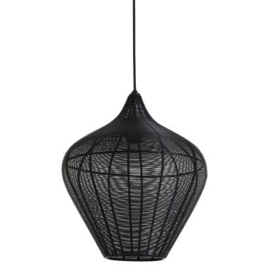 Hanglamp Aversa Zwart