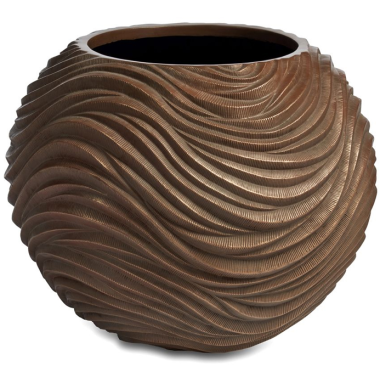 Graphic Bowl Bronze 50x40 cm
