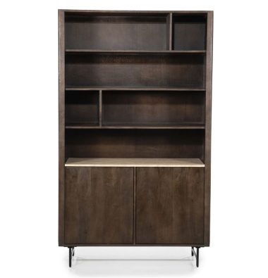 Boekenkast Lio bruin