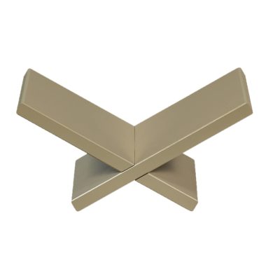 Boekenstandaard jet beige