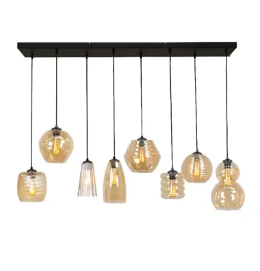 Hanglamp Quinto amber