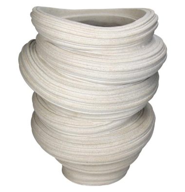 Vaas Beige polyresin breed