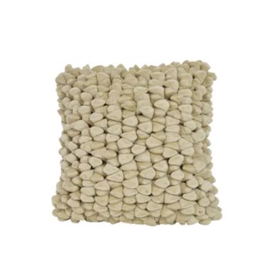 Sierkussen Pebble wit