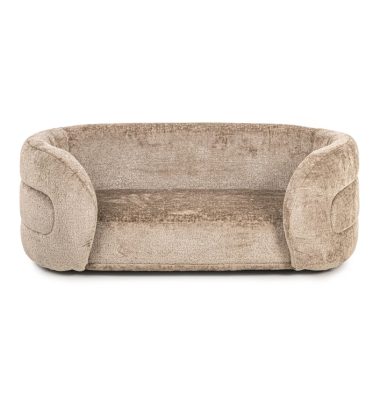 Richmond huisdierenbed Bingo taupe chenille