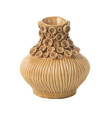 Vaas Gourd koraal oker