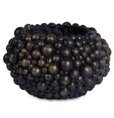 Vaas Globo Round Bowl antiek goud