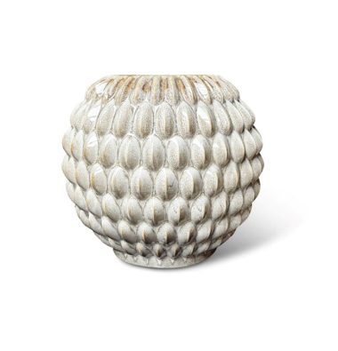 Vaas keramiek beige