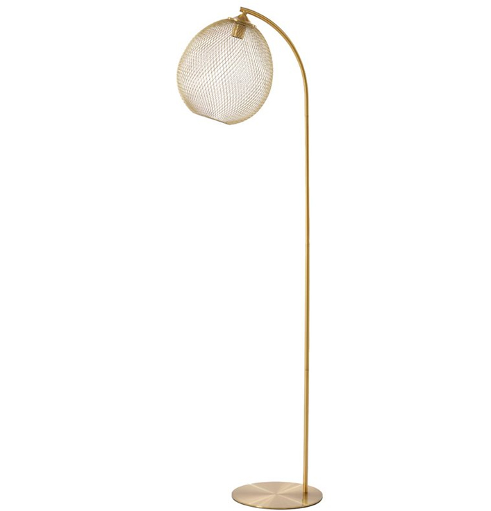 Vloerlamp Moroc goud