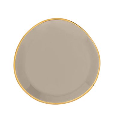 Good Morning Plate gray morn