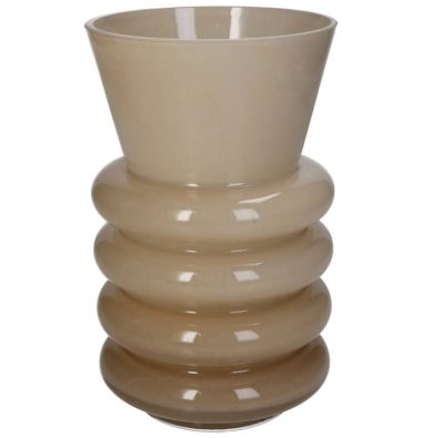 Vaas Beige Glas