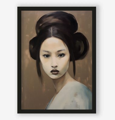 Schilderij Tsuru