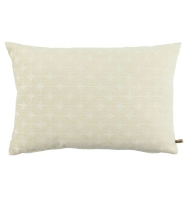 Claudi sierkussen Bibi Soft Leaf off white
