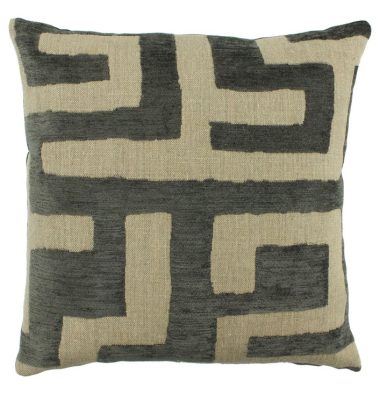 Claudi sierkussen Kubana dark taupe