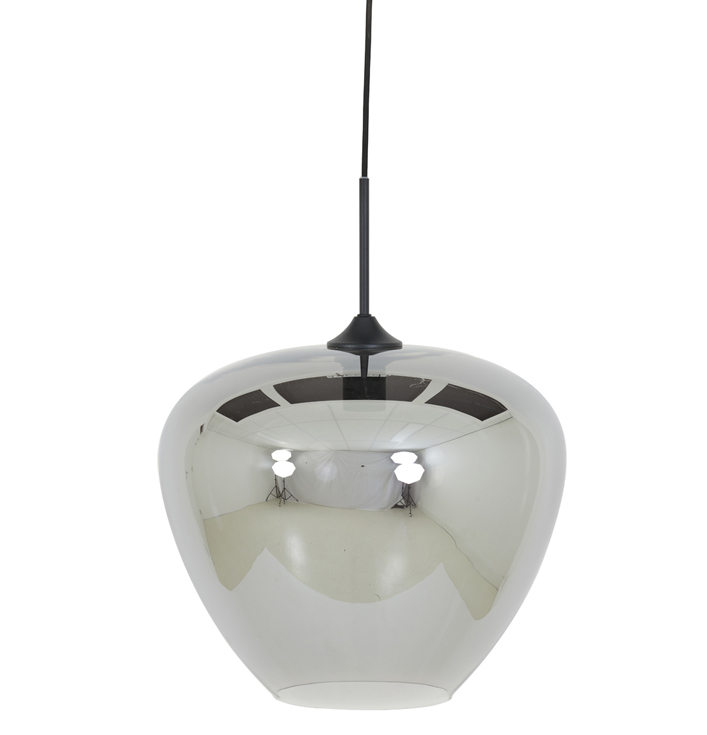 Hanglamp Messina Zwart Smoke