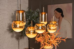 Hanglamp Yuna 7-lichts dimbaar