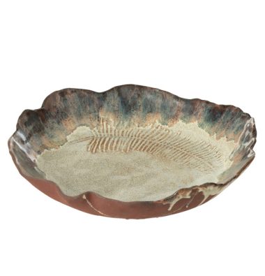 Plateau Decoratief Naga Roest Bruin groot