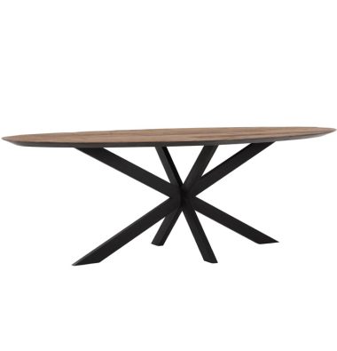 Ovale Eettafel Timeless Teakhout