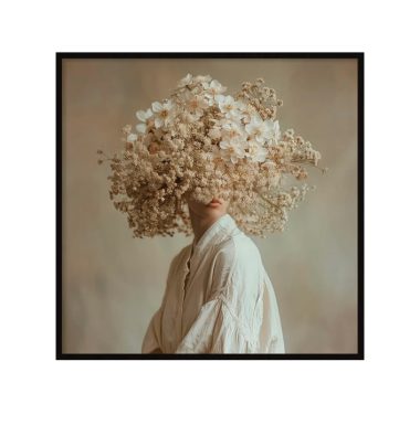 NB-Blooming Muse 100x100 cm