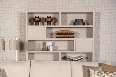 Opbergkast Hermani taupe