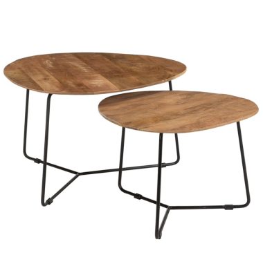 Salontafel Set Ivy Bruin