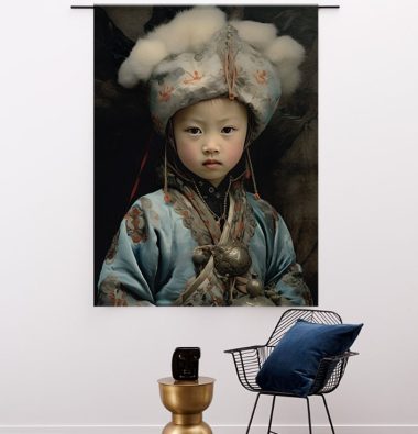 Wandkleed Traditional Child 2