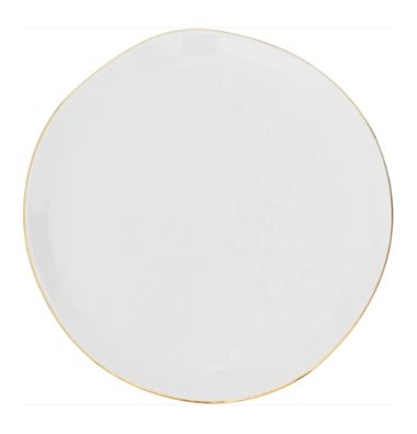 Good Morning Plate white