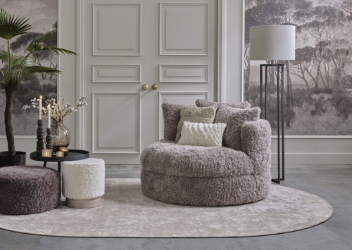 Fauteuil Elle Twist - Doodle Taupe