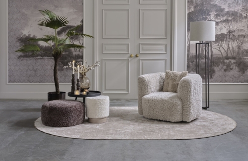Fauteuil Emanuelle Twist - Doodle Shell 196