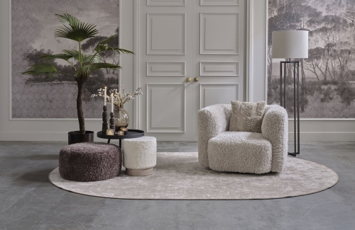 Fauteuil Emanuelle Twist - Doodle Shell 196