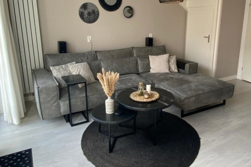 Hoekbank Diane Bull Grey 65